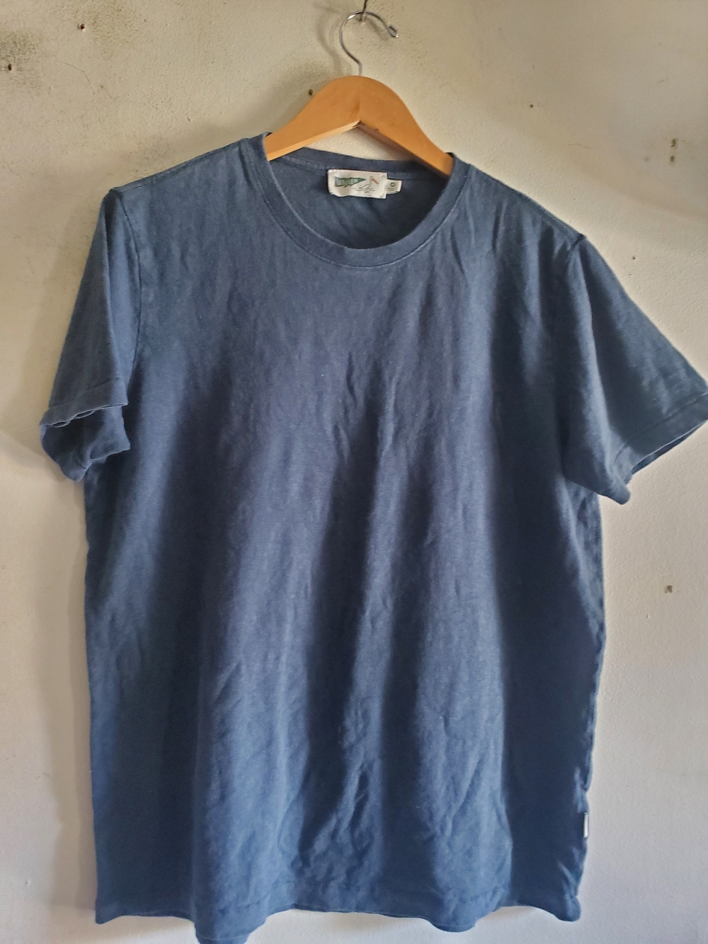 WELLEN Classic Crew Neck Men's T-Shirt in Blue -